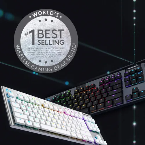 Teclado Mecánico Gaming Logitech G915 Tkl Inalámbrico Rgb