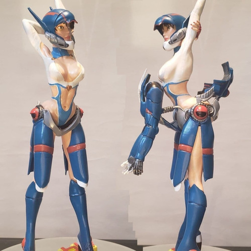 Archivo Stl Impresión 3d - Bubblegum Crisis Mecha Girl V2