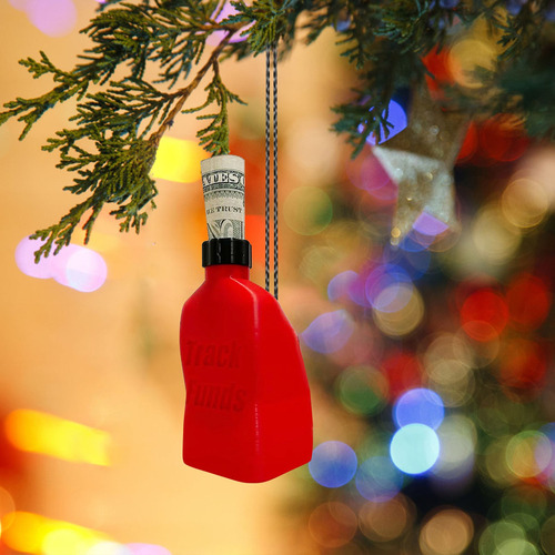 Pinza For Billetes Con Forma De Árbol De Navidad En Forma D