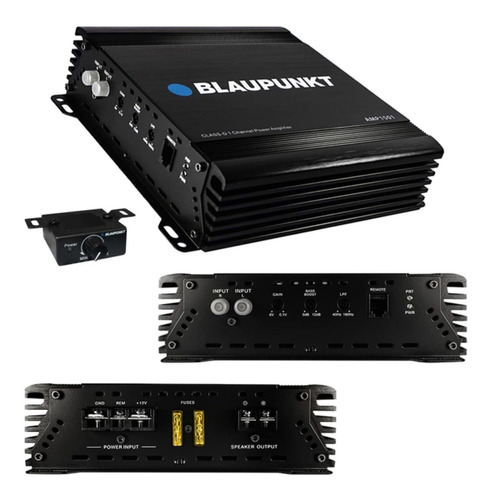 Blaupunkt Amp1500m - Amplificador De Audio Monobloque De Alt