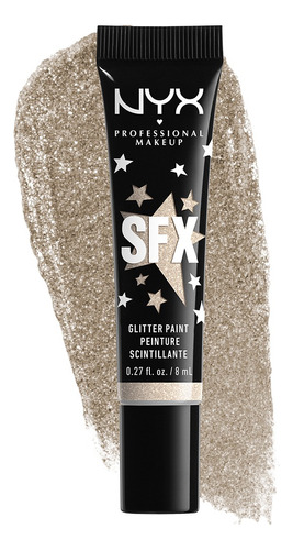 NYX  Cosmetics Glitter para cara y cuerpo, Color Graveyard Glam