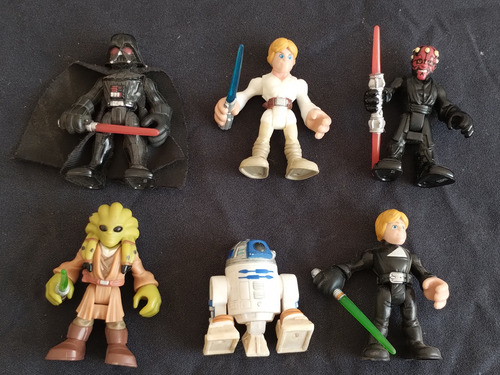 Imaginext Star Wars Luke Skywalker, Drath Vader 