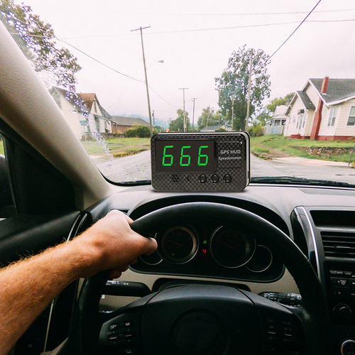 Velocímetro Gps Digital Universal, Pantalla De Hud Up Para C