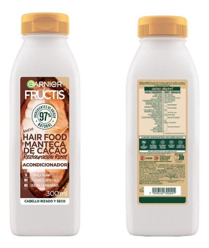 Acondicionador Garnier Fructis Hair Food Cacao 300ml