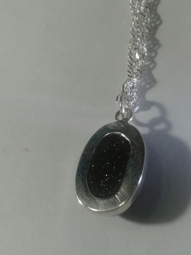 347 Se Vende Piedra De Lluvia De Plata Montada En Plata Ley