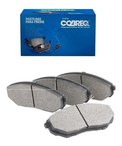 Pastillas De Freno Cobreq Para Hyundai Veracruz Delanteras