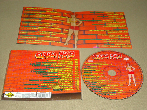 Cumbia Mix 3 Max Music 97 Cd Askis Efren Llayras Cervantes (Usado)
