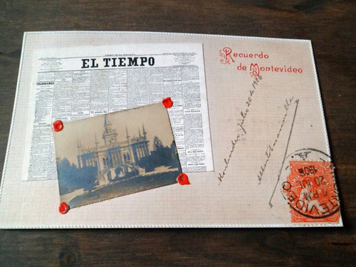 Antigua Postal Diario El Tiempo 1906