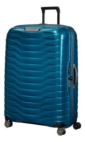 Maleta Samsonite Proxis Petrol Azul Grande Lisa