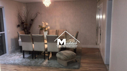Imagem 9 de 30 de Apartamento Para Alugar, 135 M² Por R$ 7.000,00/mês - Jardim - Santo André/sp - Ap0442