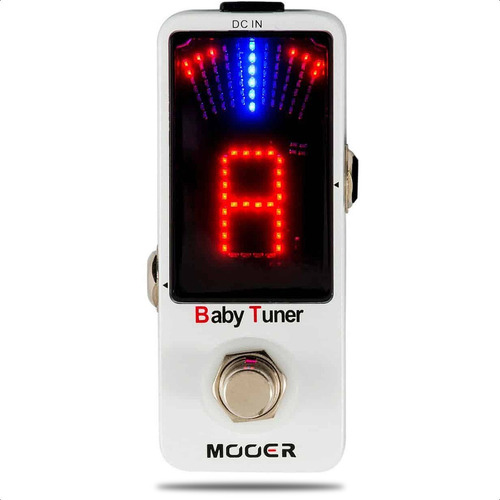 Mooer Baby Tuner Pedal Afinador Guitarra Bajo Ultra Preciso