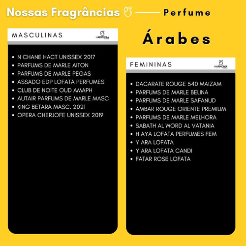 Essência Perfume Árabe Premium 20ml