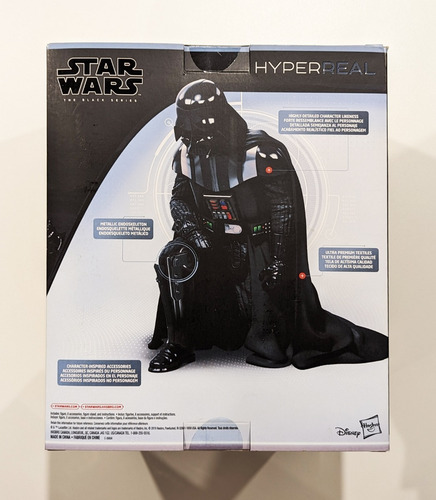 Star Wars Hyperreal Darth Vader Black Series (Usado)