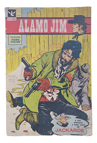 Revista Alamo Jim No9 - Aventura A Color Jackaroe - Columba (Usado)