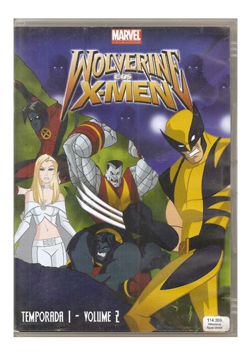 Dvd Wolverine E Os X-men - Temporada 1 - Vol. 2