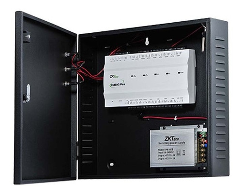 Zk Inbio260prob Panel Control Acceso Con Gabinete Y Fuente