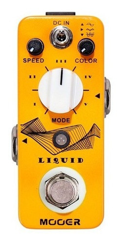 Pedal Efecto Mooer Liquid Micro Series Phaser Analogo