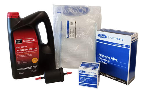 Kit Aceite Y 4 Filtros Motor 1.5l Dragon Ford Ka