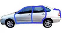 Comprar Kit Hule Empaque Para 4 Puertas Y Cajuela Vw Derby Todos