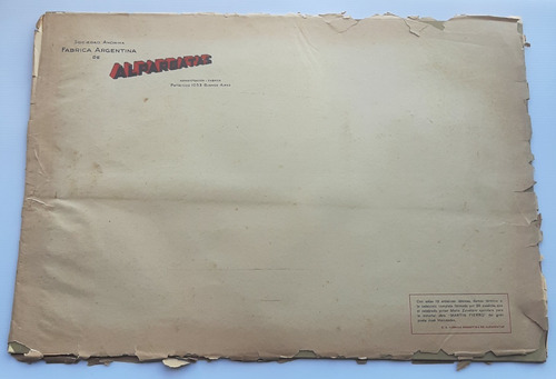 Imagen 9 de 9 de Almanaque Alpargatas 1939 Martín Fierro Zavatto Ro 024