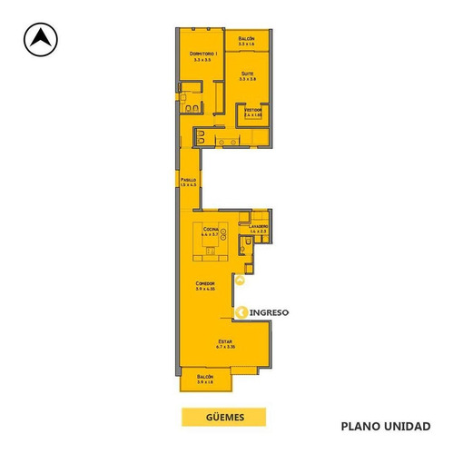 Imagen 23 de 26 de Venta Departamento 2 Dormitorios. Cochera. Amenities, Pileta, Quincho - Rosario, Parque España.