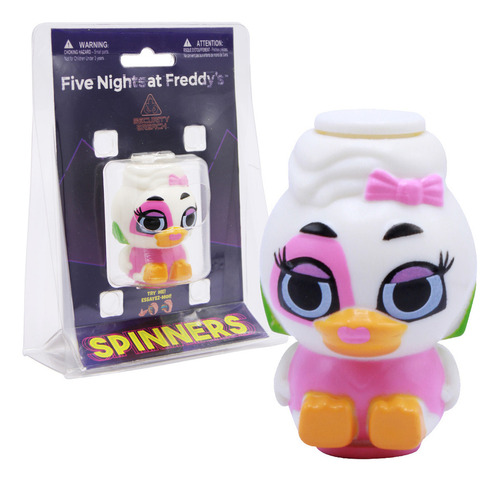 Spinner Five Night At Freddys Freddy Chica Monty Roxy Fidget Color Blanco