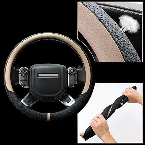 Cofit Funda Para Volante Transpirable De Piel De Microfibra
