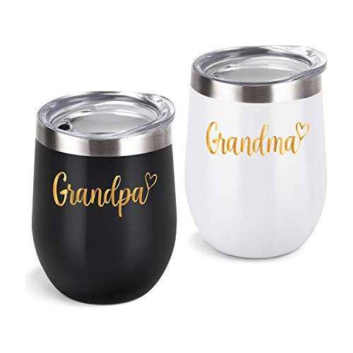 Regalos De Navidad Abuelos, Juego De Vasos De Vino De A...