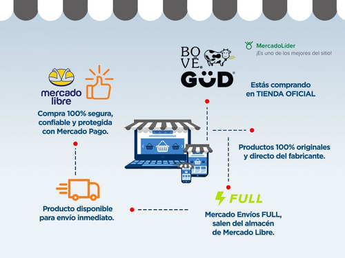 Imagen 6 de 6 de Leche De Arroz Orgánica Gud 1 L