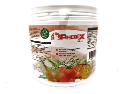 Fertilizante Orgánico Phenix Floración 500g - Up Growshop