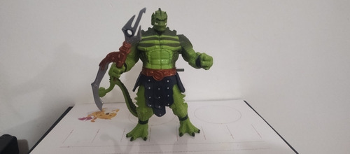 Whilplash Heman 200x Hombre Lagarto Mattel 2002 (Usado)