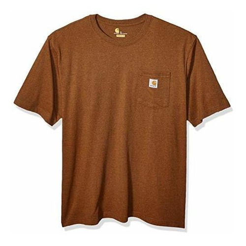 Carhartt Playera De Manga Corta Con Bolsillo Para Ropa De Tr