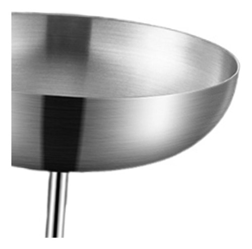Cazón De Postre Sorbet Bowl Bocina De Ensalada 150 Ml Plata