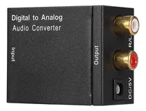 Comprar Convertidor Audio Digital Analogico Adaptador Optico Rca Dac