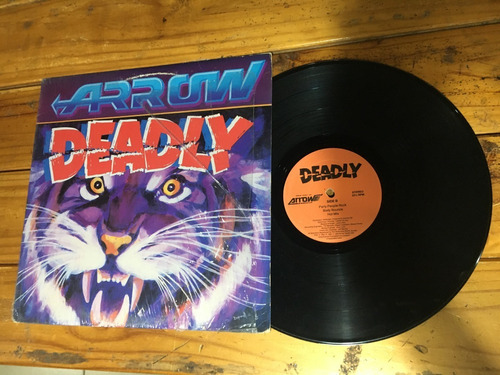 Arrow Deadly Vinilo Lp 1985 Canada Soca Calipso Funk Soul 