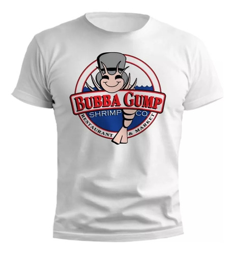 Remera Bubba Gump - Diseños Exclusivos Para Adultos Y Niños