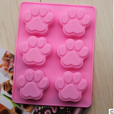 Imagen 3 de 3 de Molde Huellas Mascota, Perro, Animal. Repostería, Jabón