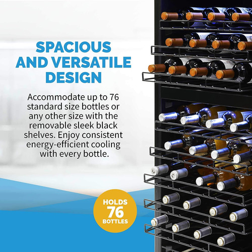 Cava De Vinos Frigobar 76 Botellas