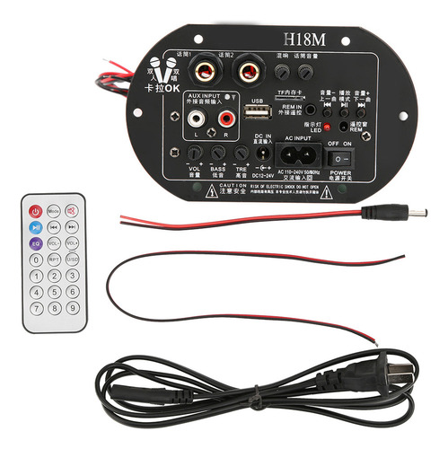 Placa Amplificadora De Subwoofer, Audio, Bluetooth De Alta P