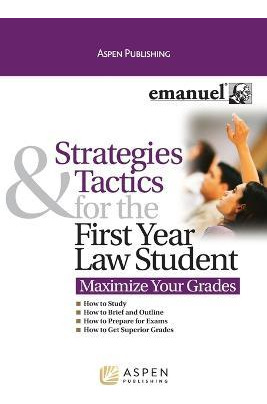 Libro Strategies And Tactics For The First Year Law Stude...