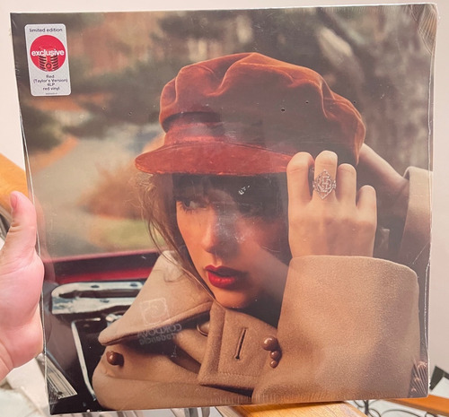 Taylor Swift Red (taylor's Version) Target Rojo Vinyl Lp (Usado)