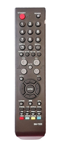 Control Tv Sankey Modelo: Cled-39f02, Cled-2212f, Cled-3212