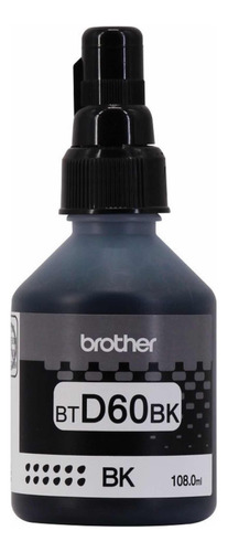 Tinta Brother Original Btd60bk Negro Para Sistema Continuo