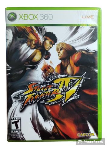 Street Fighter 4 Xbox 360 2 Discos Not For Resale | No Upc (Usado)