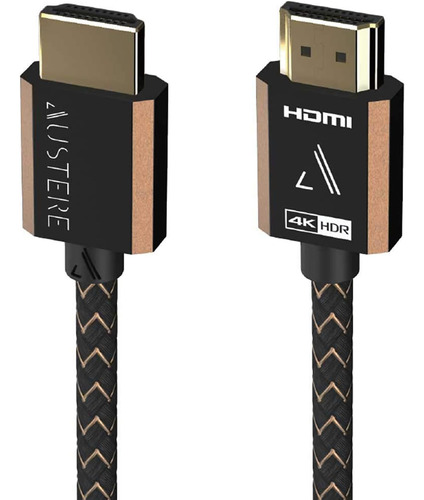 Cable Hdmi 4k De La Serie Austere Iii, 1,5 M, Certificado Pr