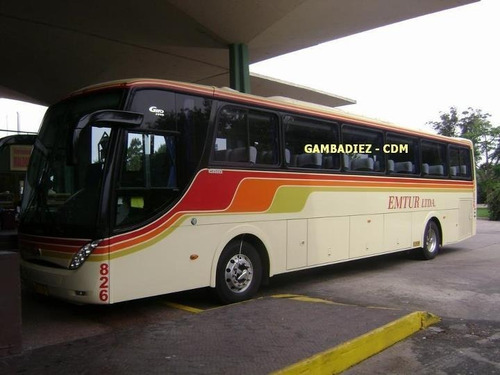 Omnibus Caio Giro 3200 Año 2008 Chasis Scania 46 Pasajeros