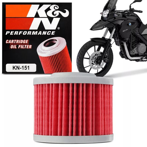 Filtro De Oleo K&n Kn151alta Performace Bmw G650 Gs Kn-151