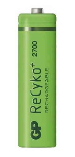 Imagen 2 de 5 de Pilas Recargables Aa Gp Gp60240270bl40u 2700mah Blister X4