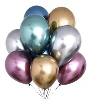 Comprar Globos Cromados R12 Pulgadas, Paquete De 25 Globos