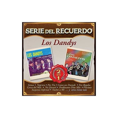 Los Dandys Serie Del Recuerdo Usa Import Cd Nuevo